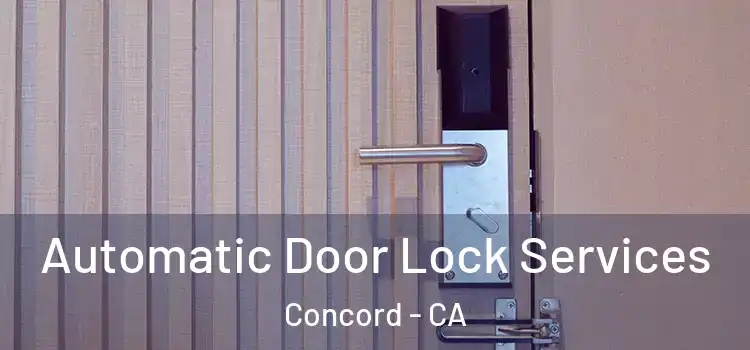  Automatic Door Lock Services Concord - CA