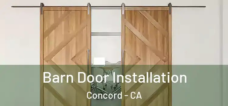 Barn Door Installation Concord - CA
