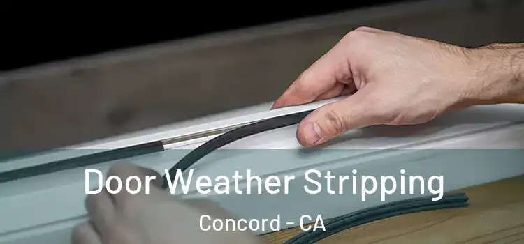 Door Weather Stripping Concord - CA