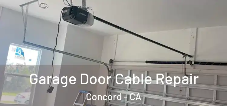  Garage Door Cable Repair Concord - CA