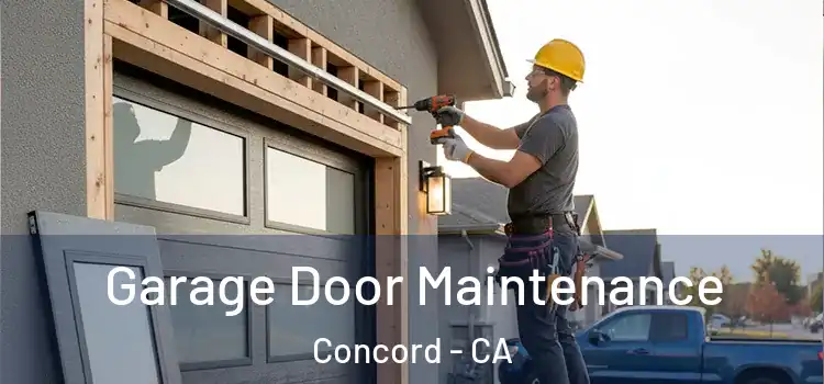  Garage Door Maintenance Concord - CA