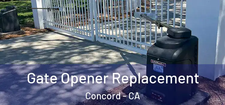 Gate Opener Replacement Concord - CA