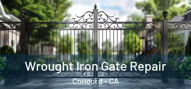 Wrought Iron Gate Repair Concord - CA
